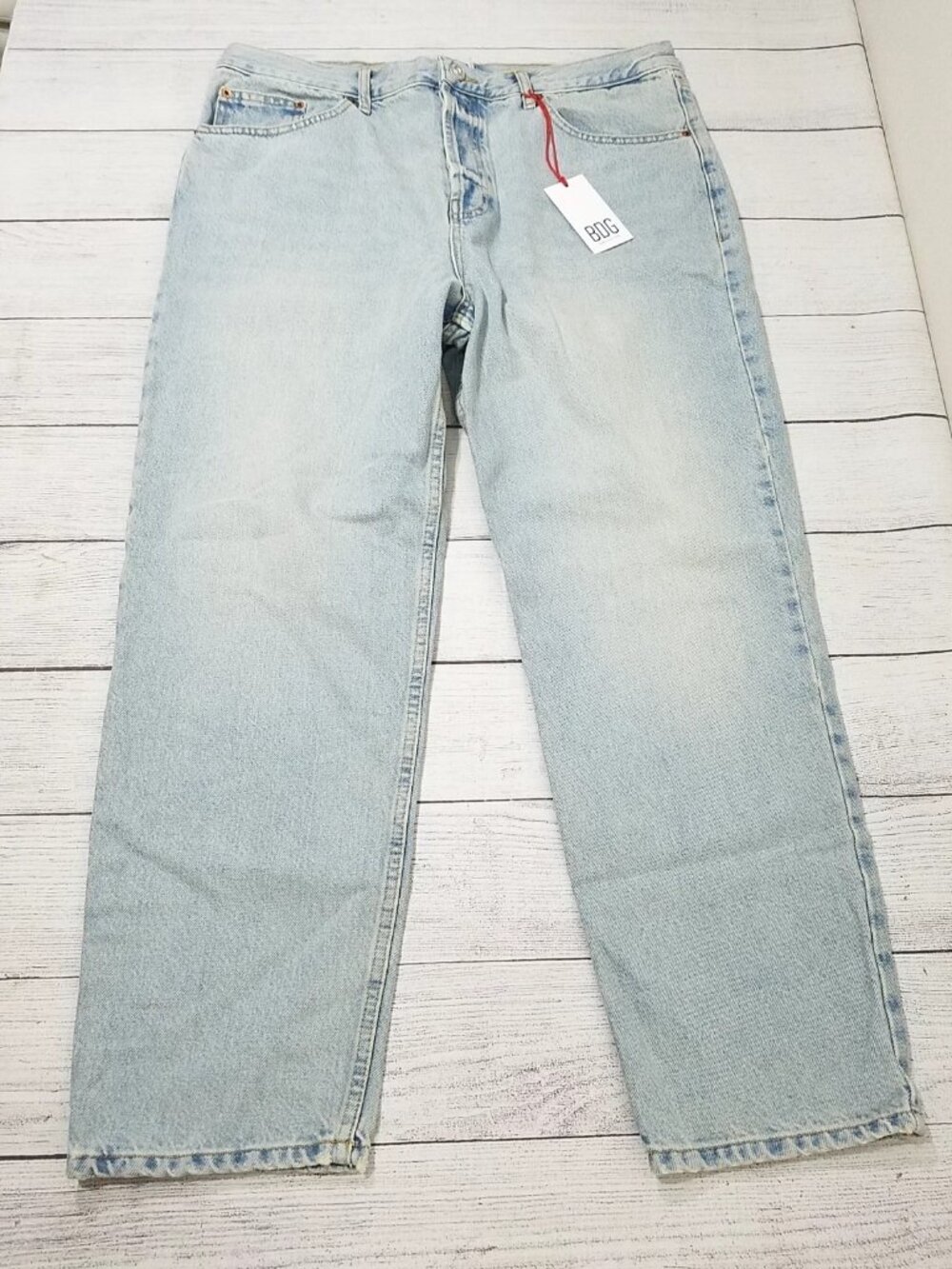 BDG Urban Outfitters Dad Jeans Slim Tapered Leg Cropped Mens Size 36